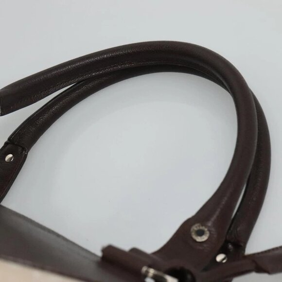 BVLGARI Logo Mania Tote Bag Canvas Beige - Picture 10 of 14